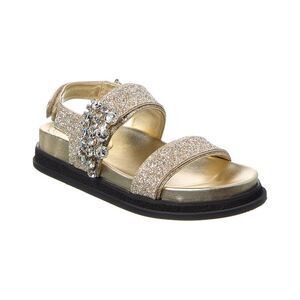 Jimmy Choo Variety Glitter Sandal, Gold